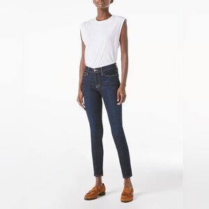 Frame le skinny de Jeanne dark wash skinny jeans size 26